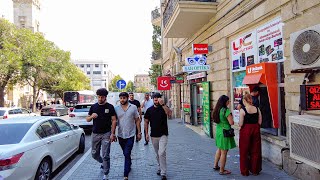 Baku Azerbaijan Summer 2023 Walking Tour in 4K [upl. by Flemming]