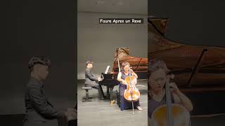 Faure Apres un Reve 꿈꾸고나서 엄마랑 아들 cello fauré momandson [upl. by Warner531]