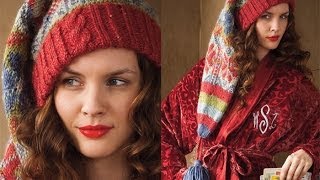 11 Stocking Cap Vogue Knitting Holiday 2011 [upl. by Gehlbach]