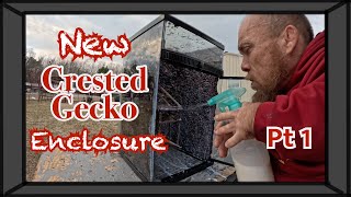 Building a Bioactive Crested Gecko Enclosure for Gliffy [upl. by Reedy]