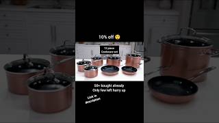 12 piece non stick cookware set amazon kitchen youtube cooking youtubeshorts ytshorts usa [upl. by Jordan]