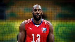 Robertlandy Simon Aties  The Strongest Volleyball Player in the World [upl. by Ellezaj]