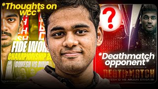 Arjun Erigaisi on Gukesh vs Ding  Playing Qatar Masters  Deathmatch coming [upl. by Taddeusz]