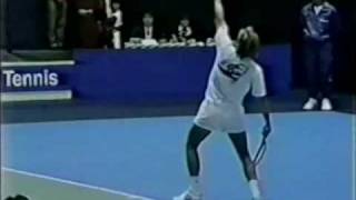 Edberg v Lendl  87 T F 16 [upl. by Einahteb]