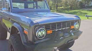 PCARMARKET Auction Walk Around  1970 Ford Bronco 302 4Speed Modified [upl. by Eniarol874]