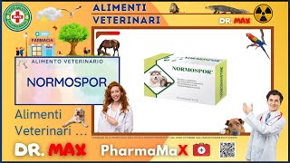 🍪 NORMOSPOR Alimento Veterinario a Cosa Serve  🩺 Info Salute 👔 Dr MAX [upl. by Elson]