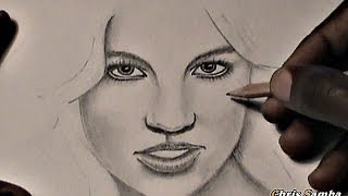 HOW TO DRAW A REALISTIC GIRL for beginners [upl. by Landan836]