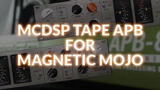 Using McDSP TAPE APB For Magnetic Mojo [upl. by Aicitel]