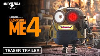 DESPICABLE ME 4  Teaser Trailer 2024 Illumination  Universal Pictures HD [upl. by Nospmoht]