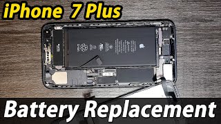 iPhone 7 Plus Battery Replacement Tutorial 2022 Easy Version [upl. by Winifield]