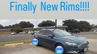 Brand New 20 inch Touren Rims on my 2018 Ford Fusion SE [upl. by Lacym]