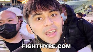 PACQUIAOS SON REACTS TO NONITO DONAIRE KNOCKING OUT GABALLO WITH BRUTAL BODY SHOT IN ROUND 4 [upl. by Asante]