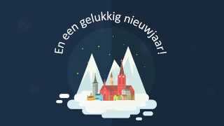 Gratis KerstkaartAnimatie in PowerPoint  PPT Solutions [upl. by Portingale]