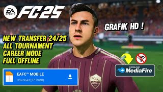 FIFA 16 MOD FIFA 25 ANDROID OFFLINE UPDATE CAREER MODE amp TOURNAMENT BEST GRAPHICS [upl. by Iroj767]