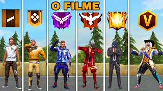 O FILME  TIPOS DE JOGADORES DE FREE FIRE DO BRONZE AO DESAFIANTE [upl. by Cathyleen]