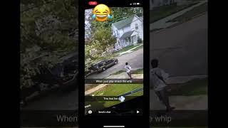 When yo play gets smacked pullin off😭😂 viral funny memes like subscribe [upl. by Leuas788]