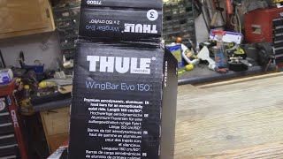 Installing the Thule WingBar Evo 150 Bar and rack system on my 2021 Hyundai Palisade Mikey Mike [upl. by Yrkcaz108]