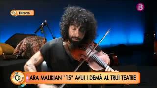 Entrevista amb el violinista Ara Malikian [upl. by Aneej]