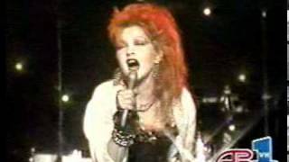 cindy louper american bandstand march 17 1984 cyndi lauper time after time [upl. by Elfrieda]