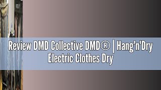 Review DMD Collective DMD®  HangnDry Electric Clothes Dryer 2Tier Heated Clothes Airer Energy [upl. by Armalda]