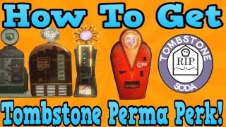 quotBlack Ops 2 Buriedquot Tombstone Perma Perk Tutorial Keep Your Perks When You Go Down [upl. by Ahs]