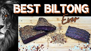 Homemade Biltong A Culinary Journey to South Africa [upl. by Alyek]