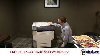 Introducing the OKI C931 ES9431 amp ES9541 Graphic Art Printers [upl. by Greenburg]