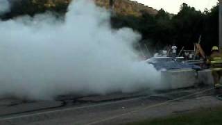 Bill Mullins Portsmouth Ohio 1964 Corvette  Vanceburg Ky Burnout Contest [upl. by Hellah633]