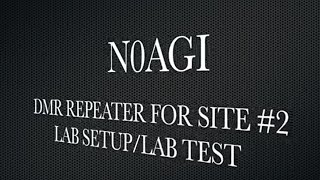 N0AGI  SECOND MotoTRBO DMR REPEATER  Part 1 [upl. by Gujral401]