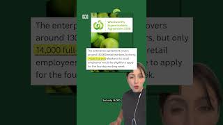 Could Woolies staff work 4 days a week  ABC News [upl. by Kathrine]