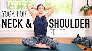 Yoga for Neck and Shoulder Relief  Yoga With Adriene [upl. by Yorle]