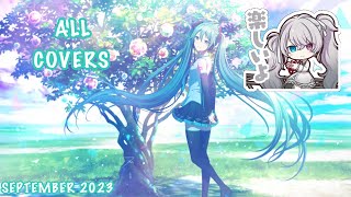 OLD SEPTEMBER 2023 Hatsune Miku 初音 ミク All Alt Vocals [upl. by Roti747]