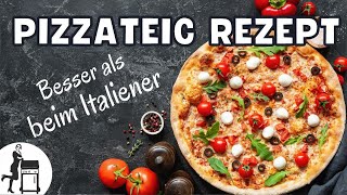 Pizzateig machen – genauso gut wie beim Italiener  Die Frau am Grill [upl. by Tracie]