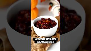 You can make Homemade Cranberry Sauce with Dried Cranberries [upl. by Trin]