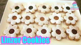 Linzer Cookies  mysweetambitions [upl. by Bardo776]