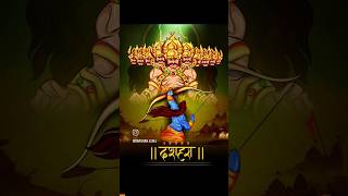 trend dussehra Ravan dahan whatsApp status ❤🙏 dussehra special shorts ram ayodhya [upl. by Monafo]