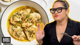 The ONLY dish Ill use chicken breast for  Chicken Piccata  Marions Kitchen AtHome WithMe [upl. by Nefets]