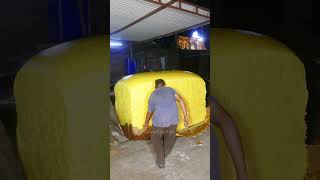 Unreveiling How Yellow Foam Manufactured on Industerial Scale [upl. by Brear]