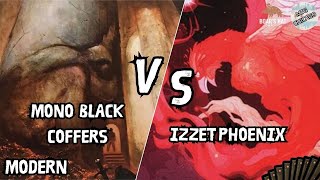 Mono Black Coffers VS Izzet Phoenix MTG Modern [upl. by Asit320]