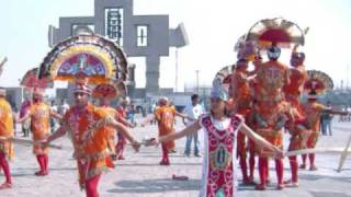 Danza Apache de Tecomán Colima basilica de guadalupe [upl. by Evangelina279]