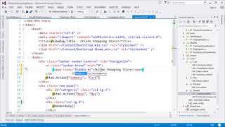 Part 11  Complete Web Application step by step using ASPNET MVC 5 EF Ninject LINQ etc [upl. by Anair624]