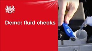 Fluid checks [upl. by Aihsoj598]