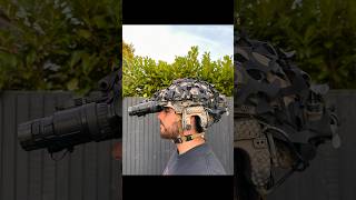 My special forces inspired airsoft helmet build shorts airsoft army [upl. by Einnaffit]