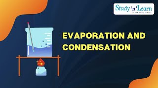 Evaporation and Condensation Science  Class 6 [upl. by Marlyn]