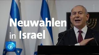 Neuwahlen in Israel [upl. by Nancee727]