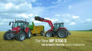 Tractors Massey Ferguson New S Effect Tractor Series [upl. by Atirac]