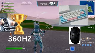 LK67 Gateron Oil Kings  😍360 FPS ASMR Chill 😎 Fortnite Reload Squads Gameplay [upl. by Irita]