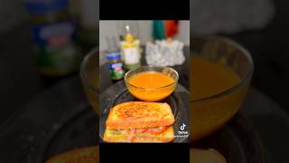 HOMEMADE TOMATO SOUP amp PESTO TOMATO GRILLED CHEESE 🍂🍜🍅 [upl. by Nobie]