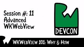 Advanced WKWebKitView with Eric Soto  Live Tutorial Session  RWDevCon 2018 [upl. by Arved]