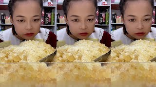 Y14  ASMR ICE EATING  FREEZER FROST ICE  FLAVOURED ICE  ICE EATING🧊 [upl. by Tima853]